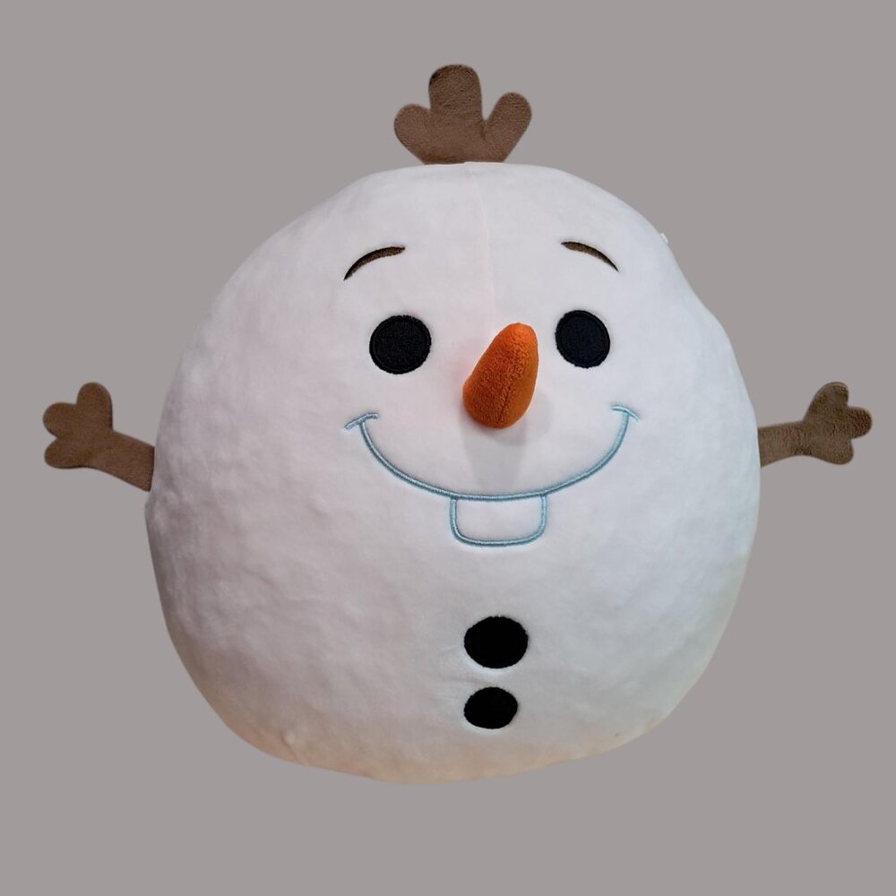 Olaf Disney Squishmallow 10" Plush – Disney Frozen – Preowned